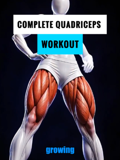 Your quads aren't growing because you probably only do squats and think that's enough. It's not. Write these down.