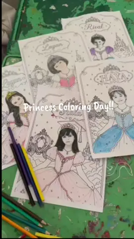 Little Princesses Coloring👸🤍