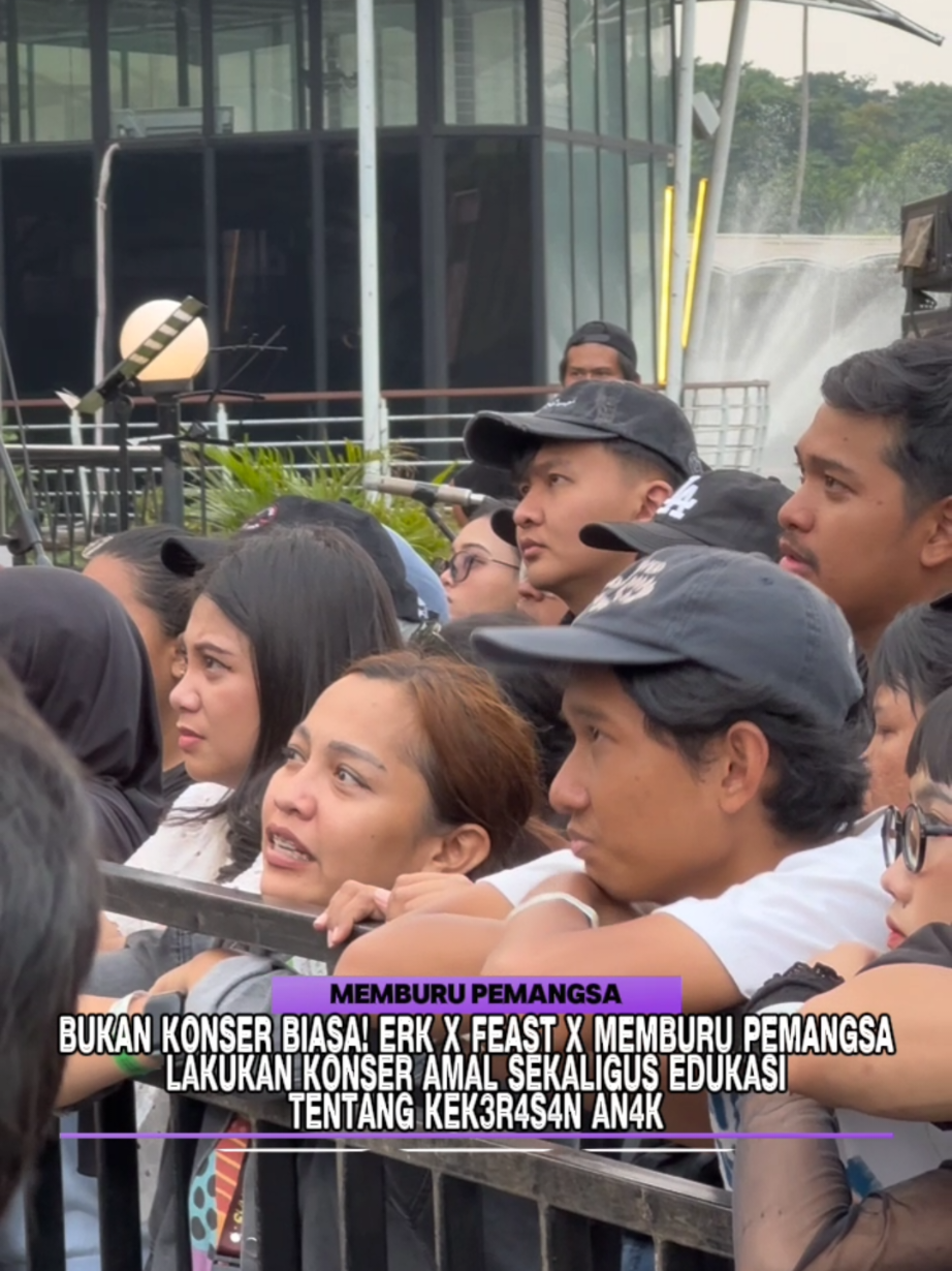 BUKAN KONSER BIASA! ERK X FEAST X MEMBURU PEMANGSA GELAR KONSER UNTUK BANTU KASUS KEKERASAN PADA ANAK #memburupemangsa #filmmemburupemangsa #concert #film #trending 