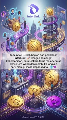Komunitas adalah bagian dari perjalanan InterLink! 🚀 Dengan semangat kebersamaan, para Linkers terus memperkuat ekosistem Web3 dan membuka langkah baru menuju masa depan digital. 🌐💜 #InterLink #ITLG #ITL 