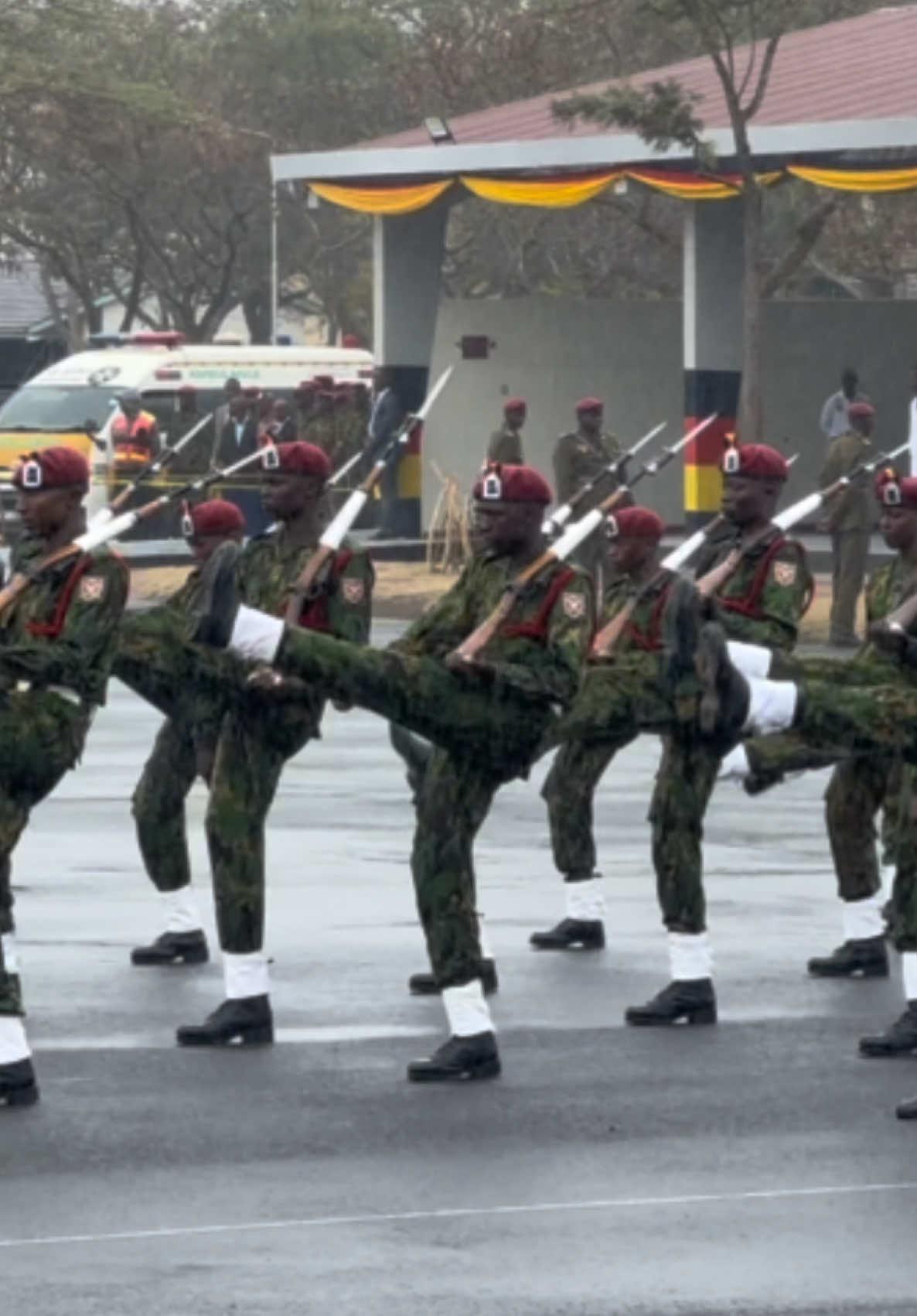 Best silent drill in history, even though it rained it was the best#creatorsearchinsights #3billionviews #gsu#silentdrill #viral 