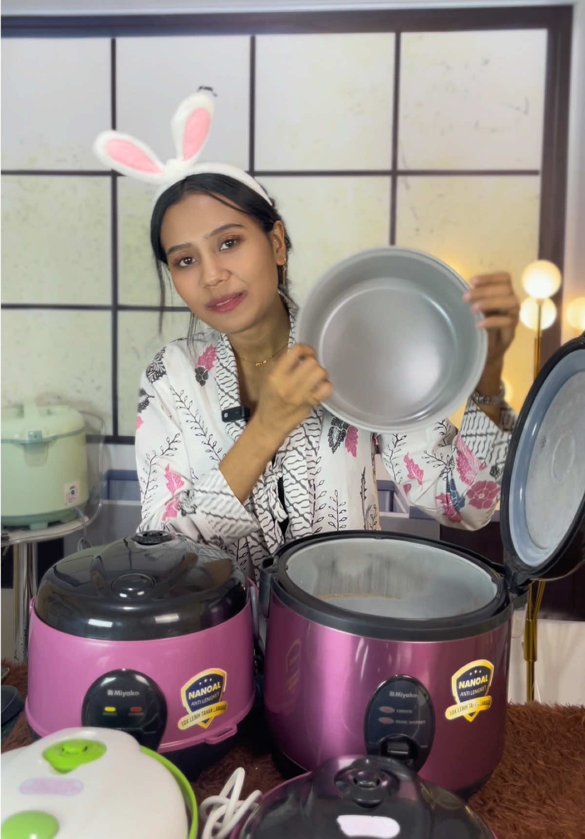 rekomendasi magicom MIYAKO NANOAL yang anti lengket dan low watt !😉 3in1 juga lho kakak bunda  bisa pilih ukuran🫶🏻 kapasitas 0.6L✅ Kapasitas 1.2L✅ kapasitas 1.8L ✅ #magicom #miyako #nanoalpilihannikitawilly #nanoal #elektronik 
