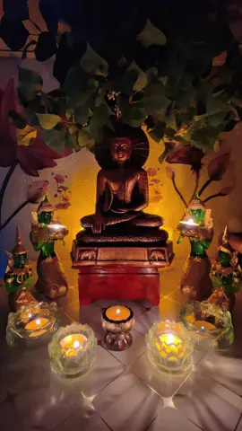 Natthi me saraṇaṃ aññaṃ Bbuddho/ Dhammo/ Saṅgho me saraṇaṃ varaṃ Etena saccavajjena Hotu me jayamaṅgalam Chẳng có chi đáng cho con phải nương theo, chỉ có Đức Phật/ Pháp Bảo/ Đức Tăng là quí báu, nên con phải hết lòng thành kính mà nương theo, đặng cầu sự an lạc đến cho con, y như lời chân thật này.