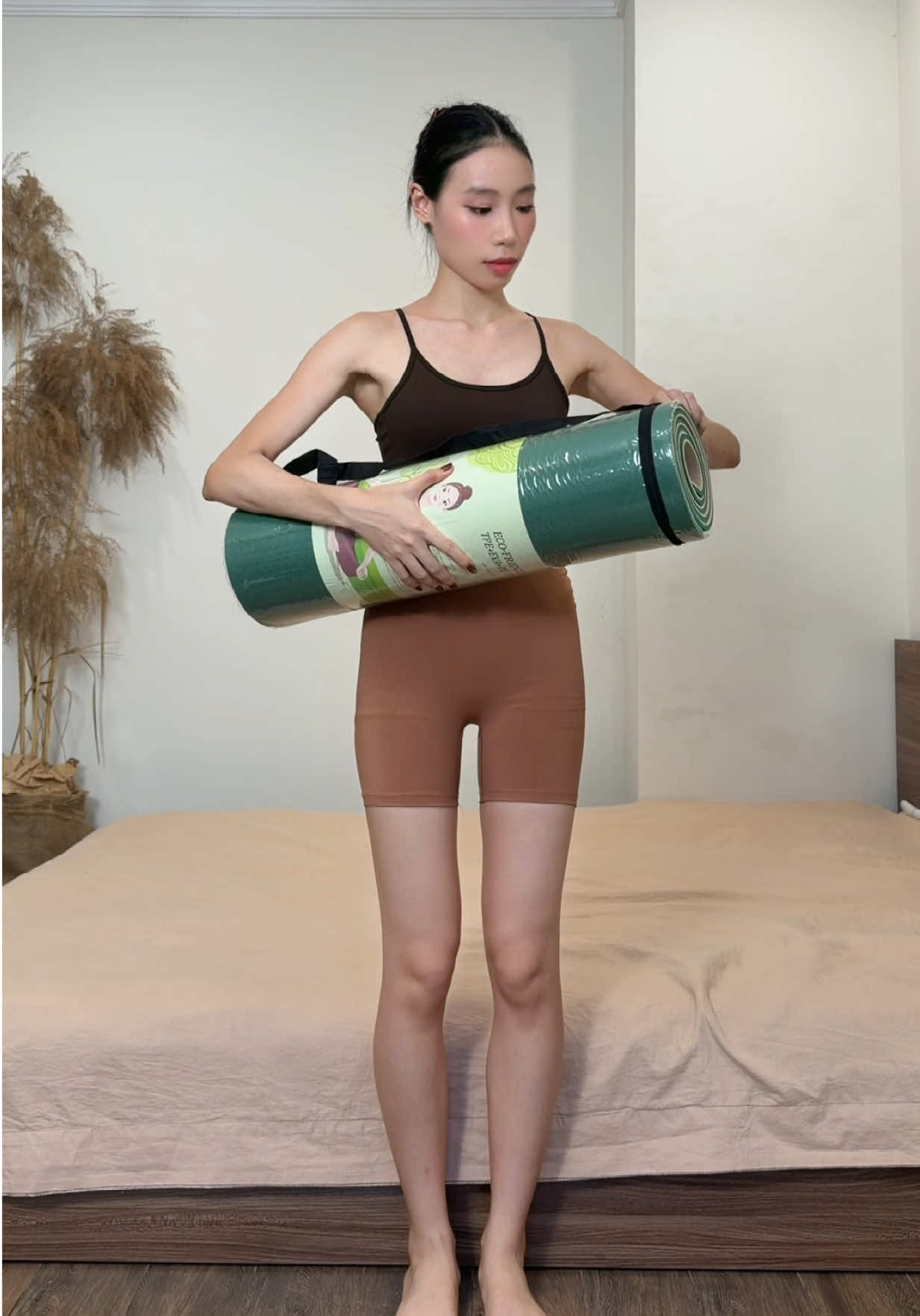 Keke Hồng Nhung cạm ơn Justfit rất là nhìu và vẫn ghim vì k biết cô nào dọn đi mất) #thamtap #justfit 