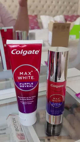 #Colgate Max White Duo Purple T#tiktokshop #colgate #tiktokchopfrance🇨🇵 