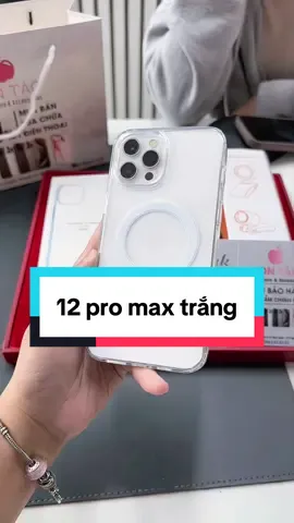 12 pro max trắng 😍  mọi người mê màu này lắm đúng hơmmmm 🥰 #tragopkhongtratruoc #jontaobinhchuan #apple #iphone #iphonezin 