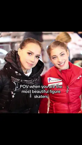 The most beautiful skaters🤌🏻#alionakostornaia#alinazagitova#figureskating#фигурноекатание#fypシ゚viral__ 