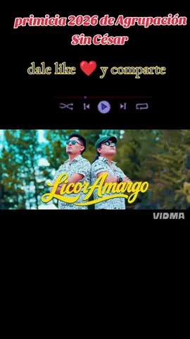 Agrupación Sin César Tema licor Amargo 🍺🍺 dale like ❤️