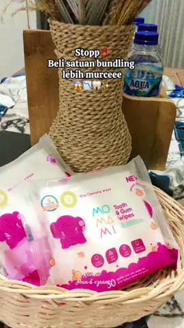 #momamitoothandgumwipes #promoguncang99 #pembersihgigianak 