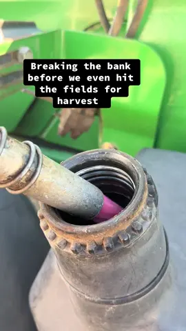 We thought fuel was high back this summer for wheat harvest... Guess we were wrong.  #farmlife #johndeeregreen #johndeere #farming #money #moneymoneymoney #action #plantingseason #goingbroke #farmtok #fyp #foryoupage 