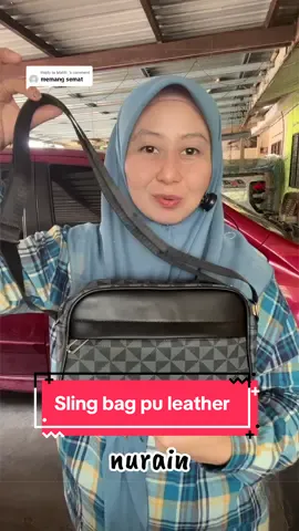 Replying to @Maliki_ cantik smart selesa pakai #slingbag #shoulderbag #bag #shoulderbagmurah 
