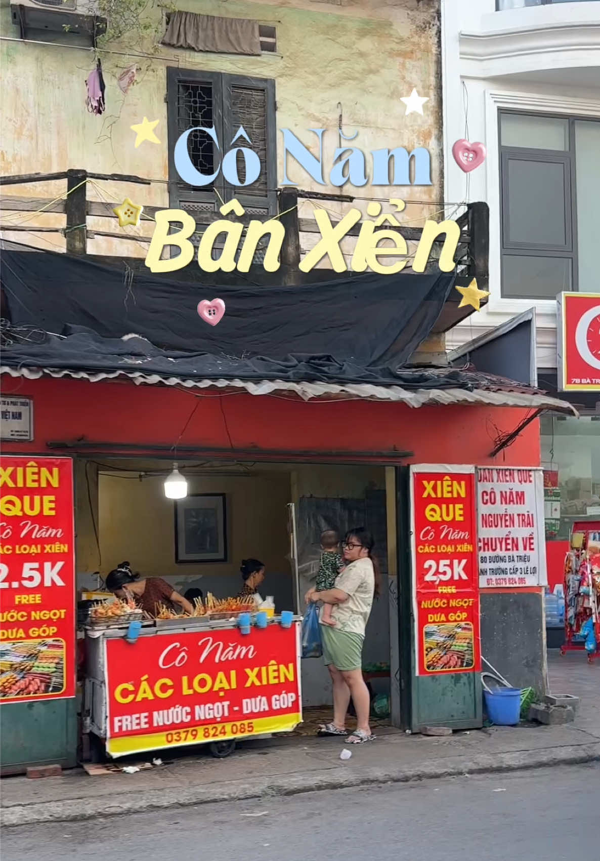 Bân Xiển cô Năm Nguyễn Trãi chuyển về cấp 3 Lê Lợi có chí chương ngon cực. Xiên từ 2,5k thoy mà ngon thí…. Gần cấp 3 Lê Lợi số 80 Bà Triệu Hà Đông nhaaaa. #xuhuong #sinhvienangi #xienban #vienchien #cavienchien 