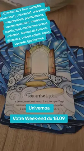 Votre Week-end du 18.09. #tiragesentimental #univernoa #oracle #guidance #guidancedujour 