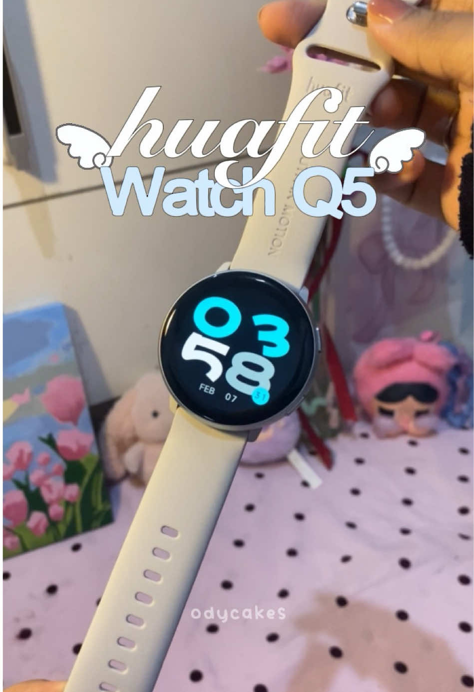 udah designnga gemes, waterproof, fiturnya lengkap lagi‼️💭😙 yuk kepoin smartwatch barunya @huafit  #smartwatch #huafitsmartwatch #huafit #smartwatchviral #jamtangan 