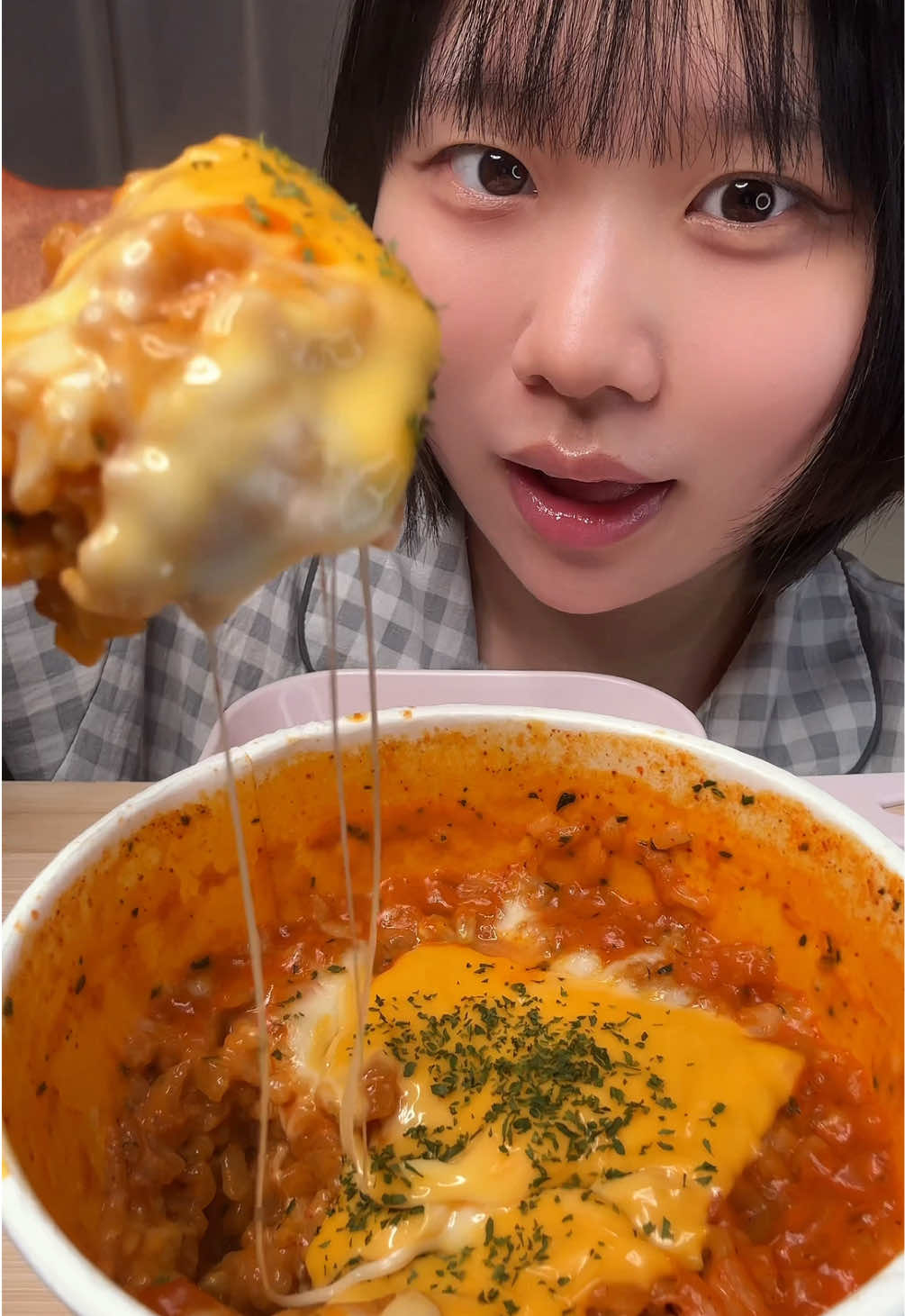 까르보불닭 리조또 🔥❤️ #불닭볶음면 #buldak #먹방 #mukbang #asmr 