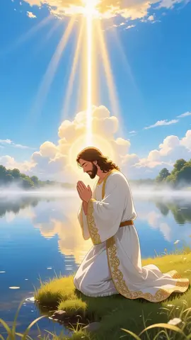 Jesús es mi pastor, nada me faltará 🐑✨ #GraciasJesus #NombreDeJesus #MiAmigoJesus #AdoradorDeJesus #ConfiaEnJesus