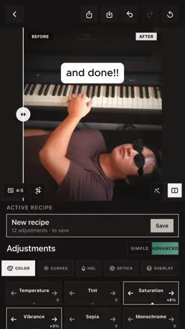 I applied one Recipe to my photos and I need you to see what happened. Kroma has 2000+ editing Recipes and the before and after on the same photo is something else. #Kroma #photoeditingapp #contentcreator #photoediting #fyp
