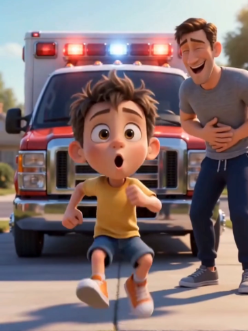 🚑 AMBULANCE! | Milo Learns Vehicles 🚨 Milo hears a mysterious siren and goes on a funny little adventure to discover an AMBULANCE! 😂🚑 Learn the word AMBULANCE with Milo through a fun, exciting story made for kids! 🌟 ⭐ Follow Milo for more fun learning! #Milo #MiloPlayLearnKids #Ambulance #VehiclesForKids #LearnWithMilo #KidsLearning #LearnEnglish #KidsVideos #EducationalVideos #ToddlerLearning #FunLearning #KidsContent #Shorts #TikTokKids