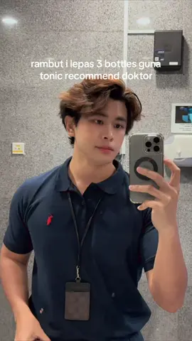 Titik tertinggi rambut i lepas 3 bottles guna tonic recommend doktor #hairgrowth #rambutgugur #hairtok  #labonhair #labonhairscalpspray