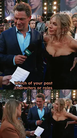 Not Dominic catching us all off guard😭 #dominicwest #siennamiller #WARpremiere