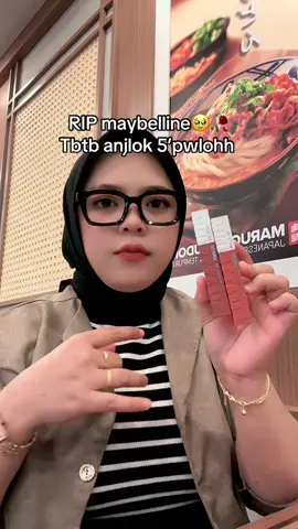 #maybelline #lipstik #waterproof 