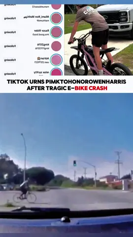 TikTok Turns Pink to Honor 14-Year-Old Owen Harris After Tragic E-Bike Crash#fyp #breakingnews #owen #ebike #tiktok