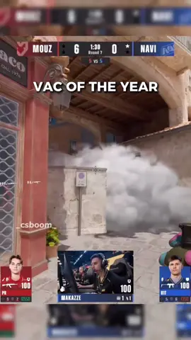 Absolute VAC of the year from the Torzsi against NaVi 🤯 #csboom #cs2 #natusvincere #mouz #inferno 