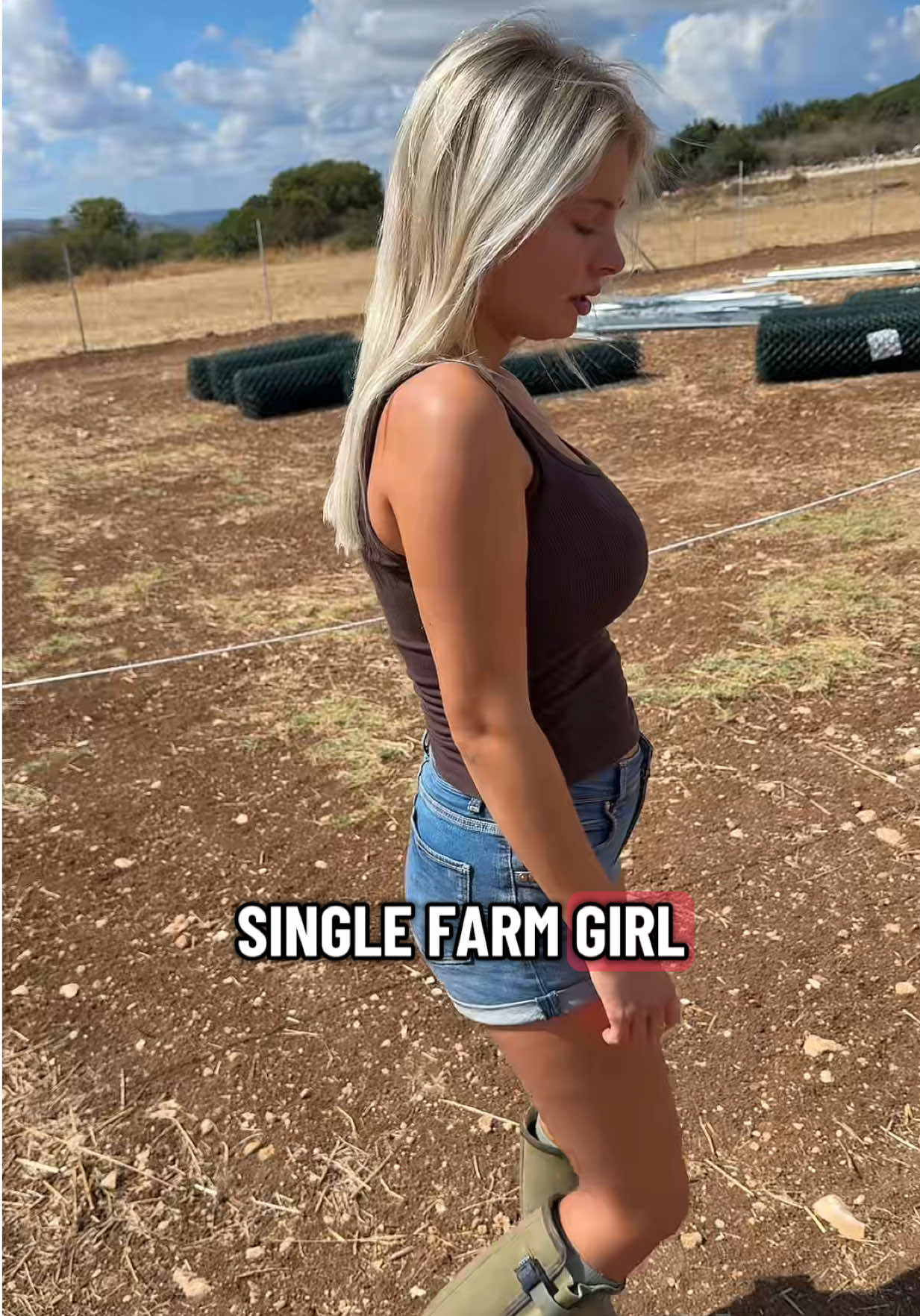 He’s out there  #fyp #farmgirl