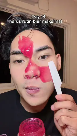Ga pernah absen kalo si mawar ini 🫴🏻🌹#maskermawar #rosegelmaskg2g #rosegelmask 