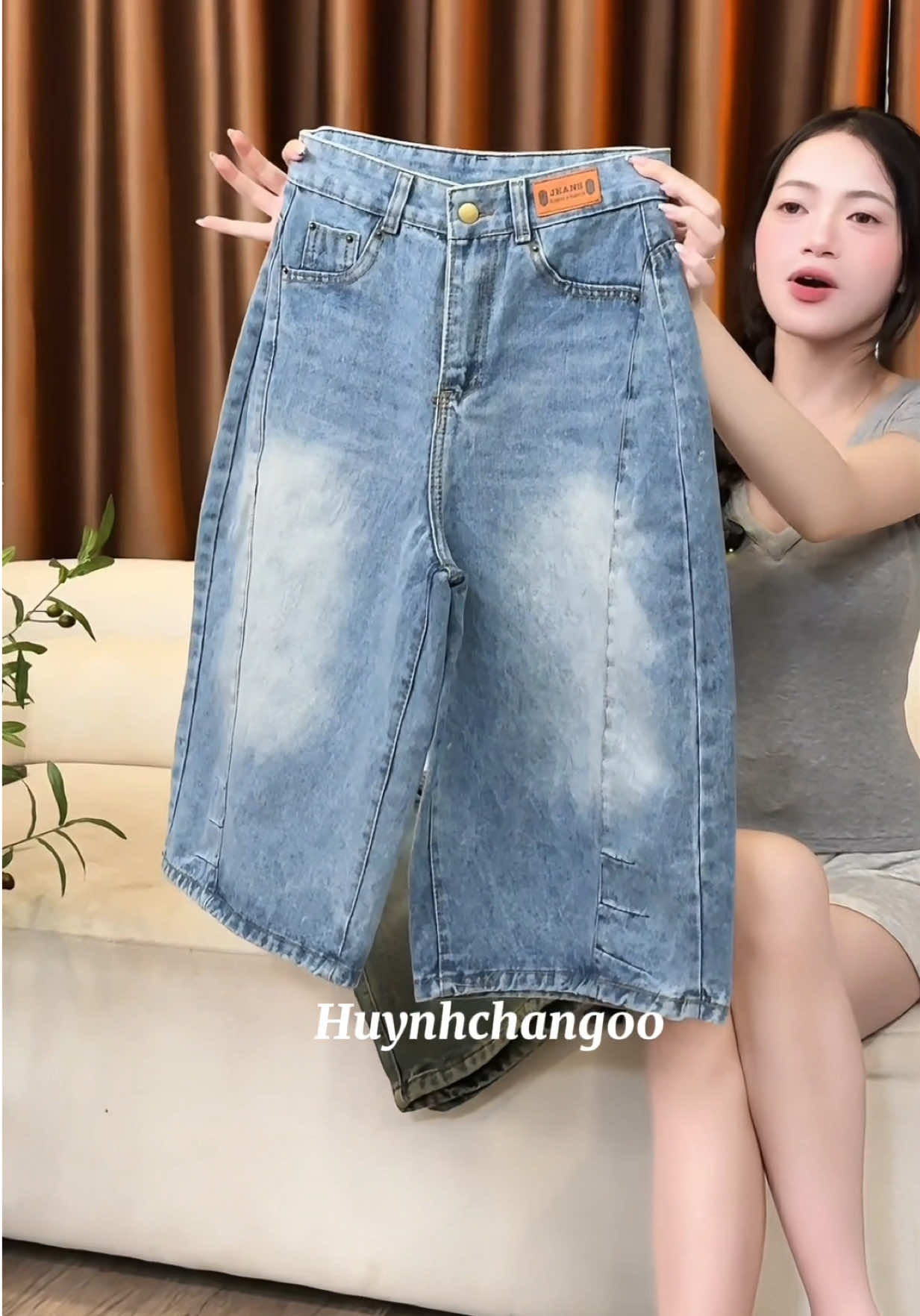 Quần jean ngố hothit💖#xuhuong #huynhchang00 