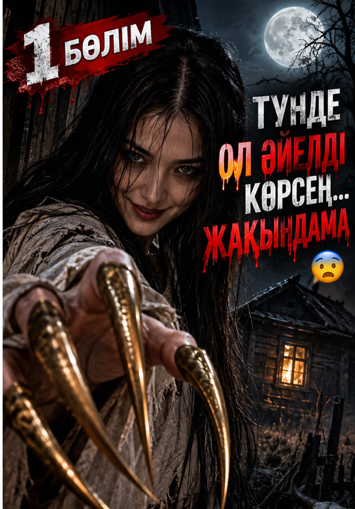 Қазақ даласында түнде жалғыз жүруге қорқатын бір себеп болған… 😨 Аңыз бойынша, ол сұлу әйел кейпінде кездеседі. Бірақ оның ұзын жеңінің астында не жасырынғанын көргенде… қашуға кеш болуы мүмкін. 🫣 Бұл — Жезтырнақ. 1 бөлім 🌑 Жалғасын күтсең — ❤️ лайк басып, тіркеліп кет! #Жезтырнақ #ҚазақАңыздары #ҚорқыныштыХикая #ҚазақшаКонтент #Мистика   