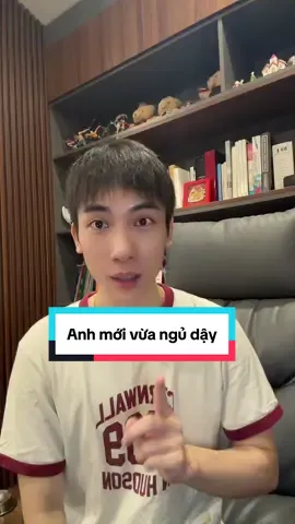 Khi cục àng to bự của mấy bà nói “anh vừa mới ngủ dậy nè” mấy bà sẽ nói ntn? Vào đây mà học hỏi mấy em trà xanh nè #tiengtrunghaohao #tiengtrunggiaotiep #tiengtrungmoingay #tiengtrung 
