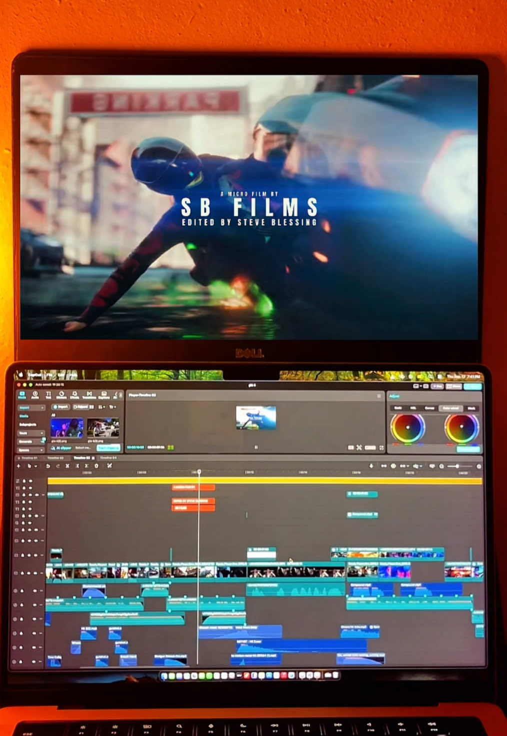Holy Sound Design 😭🔥 // GTA6 x Ready player 1 // @SB Films  /Editing Timeline on CapCut/ #sounddesigner #videoediting #gta6 #readyplayerone #edits 
