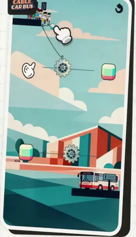 CableCarBus has the best visual style of any puzzle game I have played this year.#cablecarbus #NeonVibes #GameArt #Visuals #GamingAesthetic 