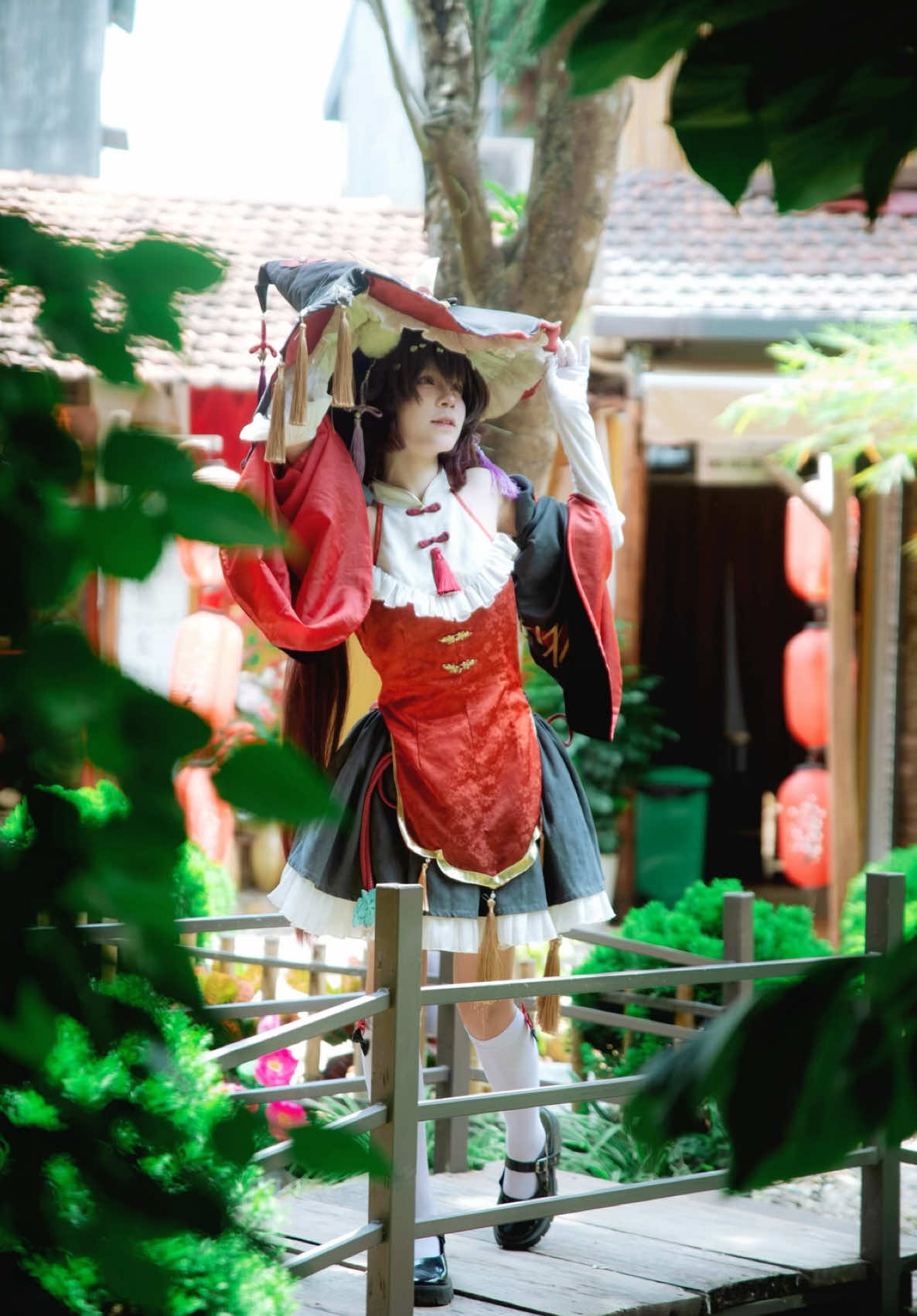 Coser mét 8 #Hutao #GenshinImpact #cosplay #ilovetiktok 