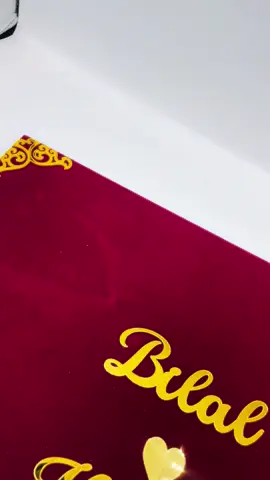 Customised Maroon color Booklet. Dm or contact us for more details..