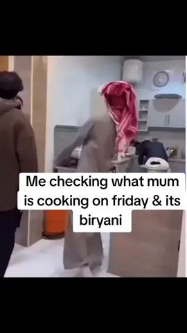 Me checking what mum is cooking on Friday & its biryani 😋  #checking #what #mum #is #cooking 