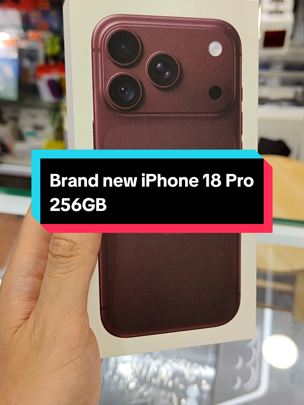 Brand new iPhone 18 Pro 256GB 1 year warranty by Apple Dm us 87573077 Blk 505 Tampines Central 1 #01-349 Singapore 520505 #apple #singapore #iphone18pro #fyppppppppppppppppppppppp 