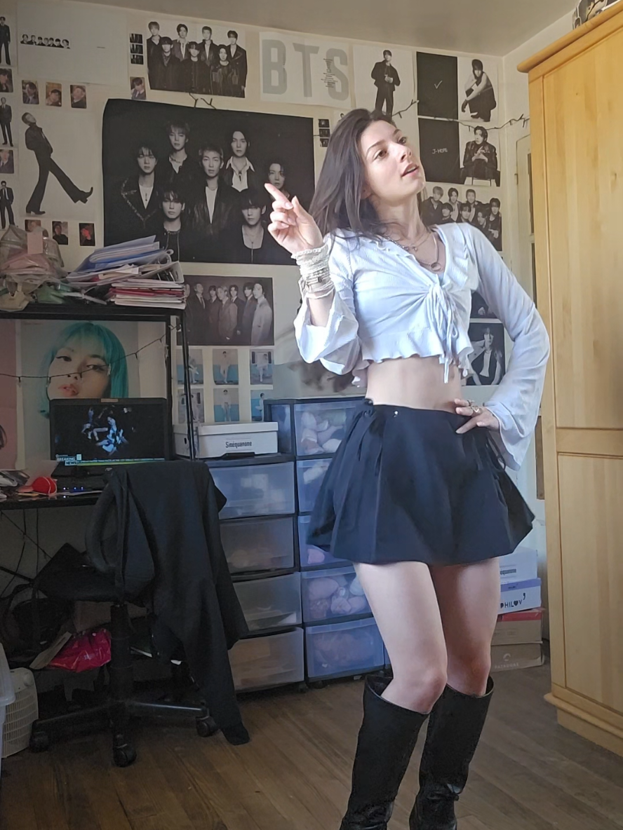 again ! #fyp #cover #sugaricedtea #babymonster #kpop 