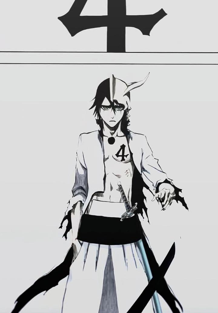gw sampe kaget ternyata dia cuman no. 4 bukan pemimpin espada #4u #bleach #foryoupage #xyzbca #ulquiorra 