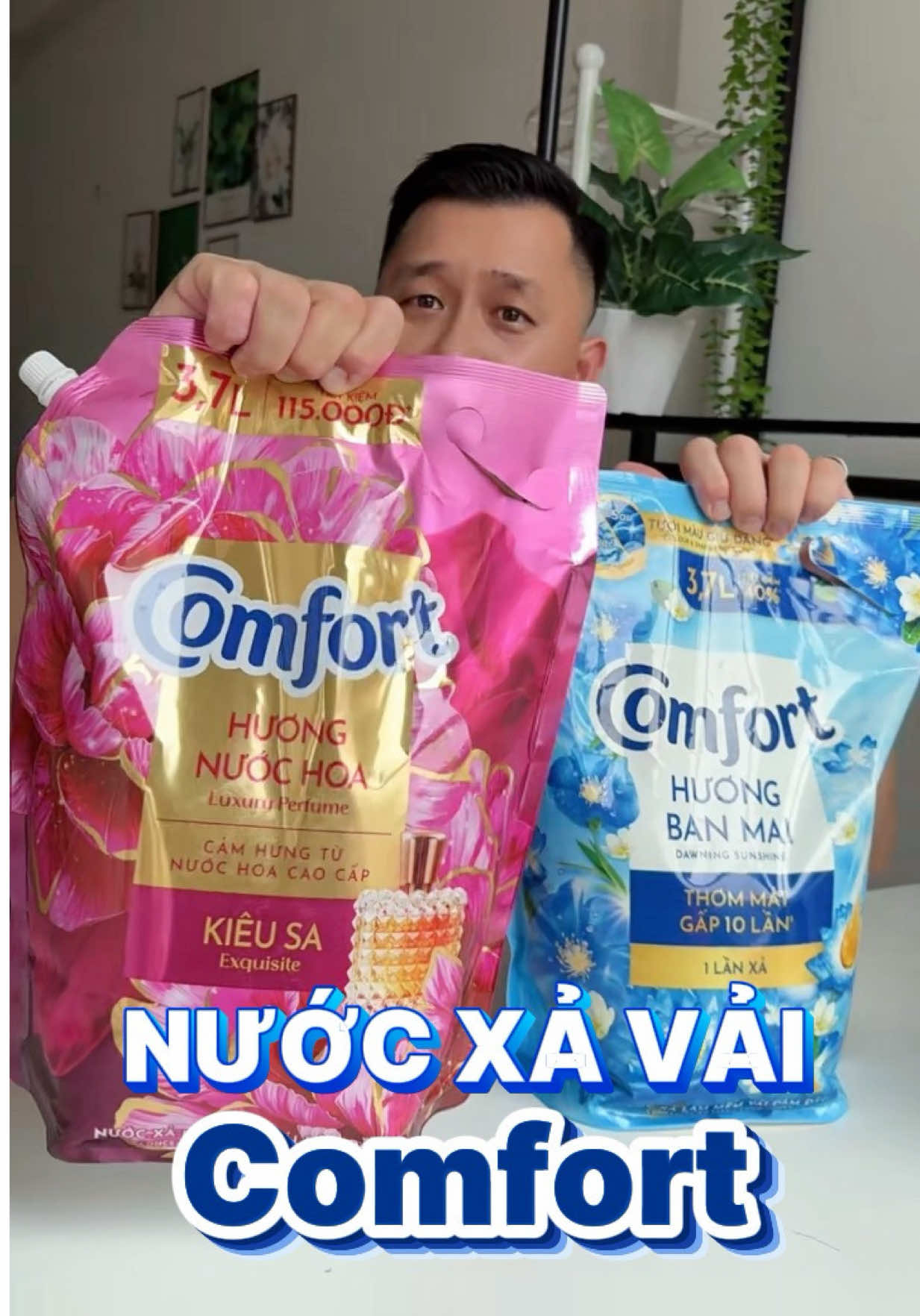Nước Xả Vải Comfort Hương Nước Hoa