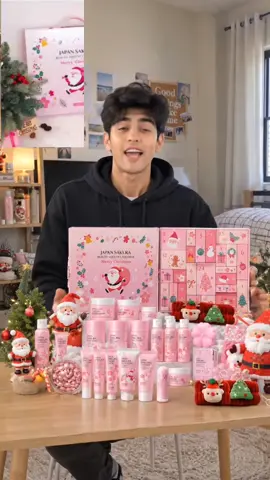 Sakura Beauty Advent Calendar 2026 🎀 | 24-Day Skincare & Body Care Surprise Box | Cute Christmas Gift for Teens & Women @Laikou & Quiyum Cosmetics  #AdventCalendar #BeautyTok #SakuraBeauty #GiftIdeas #TikTokMadeMeBuyIt