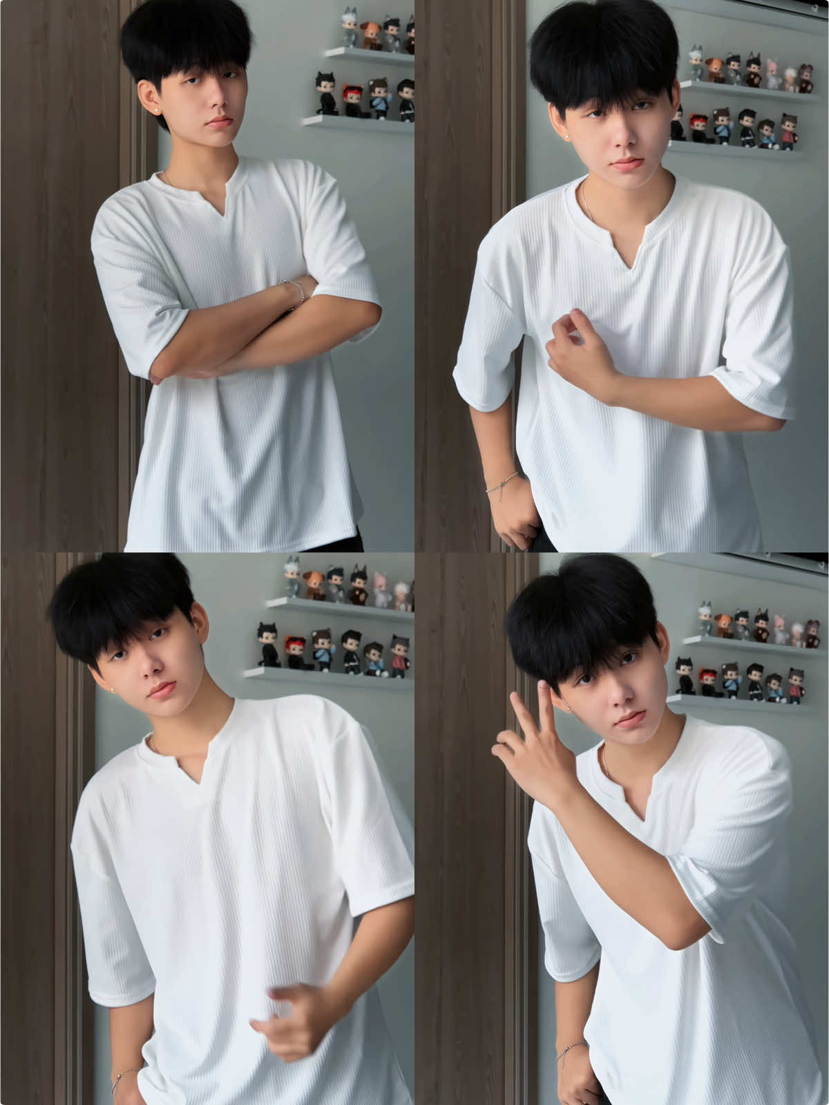 Basic thôi mà mặc ok phết #dangmacdo #reviewdonam #outfitnam #aothun #qmt 