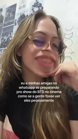 não vou no show mas vou no cinema então eu vou dar tudo de mim no look sim!!  #btsarmy #fyp #videoviral #btsarirangworldtour2026 #btsxarmy 