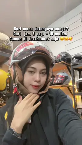 Yukkk yg mau belanja helm murah dan berkualitas cuman di dexxhelmet solusinya, buka jam 8 pagi sampai jam 10 malam #cargloss #original #fypシ゚viral #promoharian #kontengenz 