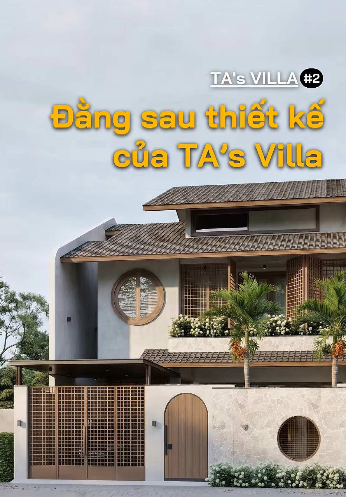 2. Hành trình đồng hành | TA's Villa Từ bài toán đón sáng, thông gió cho nhà hướng Tây, cách phối hợp vật liệu mặt tiền đến việc phân chia không gian chung - riêng mà vẫn giữ được sự thoáng mở, tất cả đều được kiến trúc sư SBS HOUSE lý giải qua dự án TA’s Villa sau đây. Mời quý gia chủ cùng tìm hiểu.  #sbshouse #xaynhatrongoi #nhadepdanang #minivilla #bietthudanang 