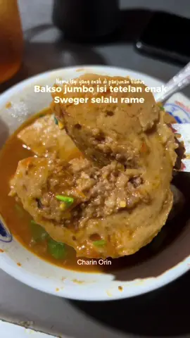 Nemu bakso jumbo isi tetelan lagi guys yang super nyus sweger pol #baksojumbo #kulinerkudus #kulinerjepara 