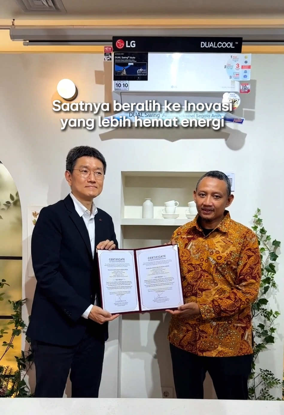 Cuma Rp912 per hari! AC LG DUALCOOL Inverter New Terminator Series terbukti hemat energi. ⚡ Angka ini merupakan hasil uji yang dilakukan bersama dengan Fakultas Teknik Universitas Indonesia. Inovasi teknologi AC LG  ini hadirkan kesejukan yang optimal tanpa takut boros listrik! 🛒 Kunjungi lg.com/id untuk informasi selengkapnya. #LGIndonesia #LifesGood #BetterLifeForAll #LGDUALCOOL #NewTerminatorSeries