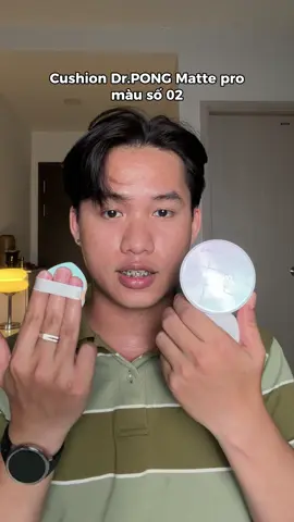 +1 cushion cho da dầu mụn nên thử, bạn nào thích cushion mỏng nhẹ mà che nđ tốt thì em này oke luôn #minhladuong #drpongvn #cushionmattedrpong 