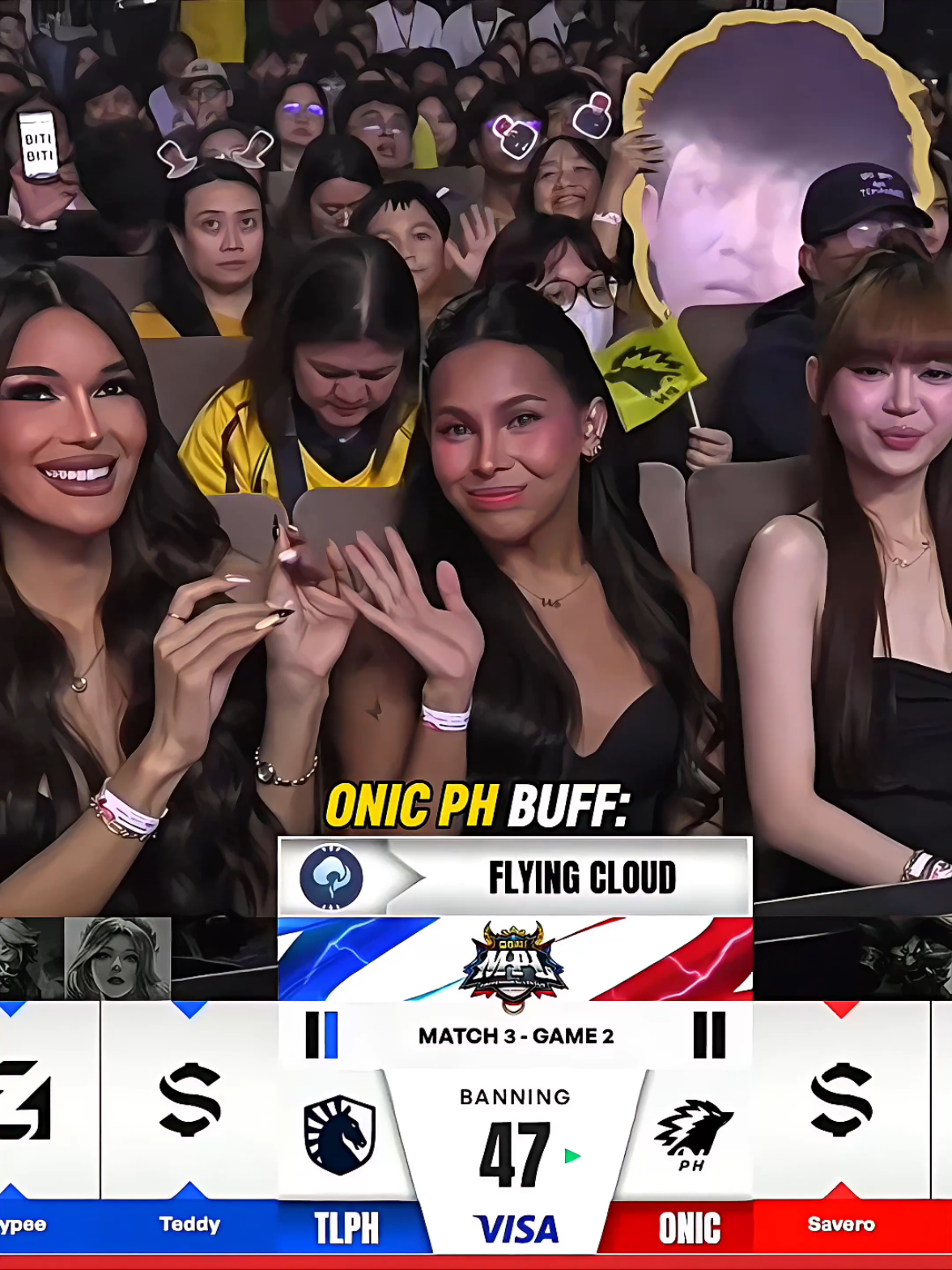 walang tapon' lahat maganda #MLBB10TH #ALLINMLBB #onicph #MLBB #mobilelegendsbangbang 